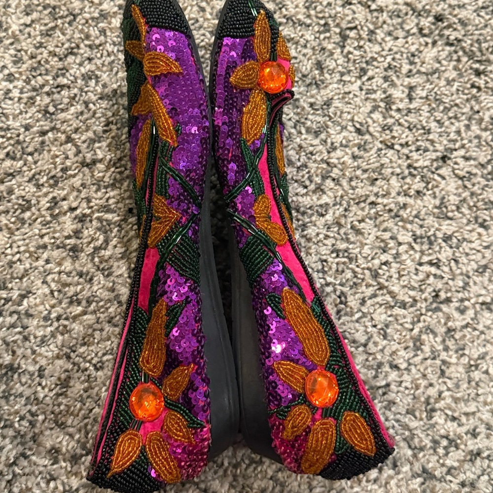 Beverly Feldman vintage flats 8.5 - Picture 6 of 9